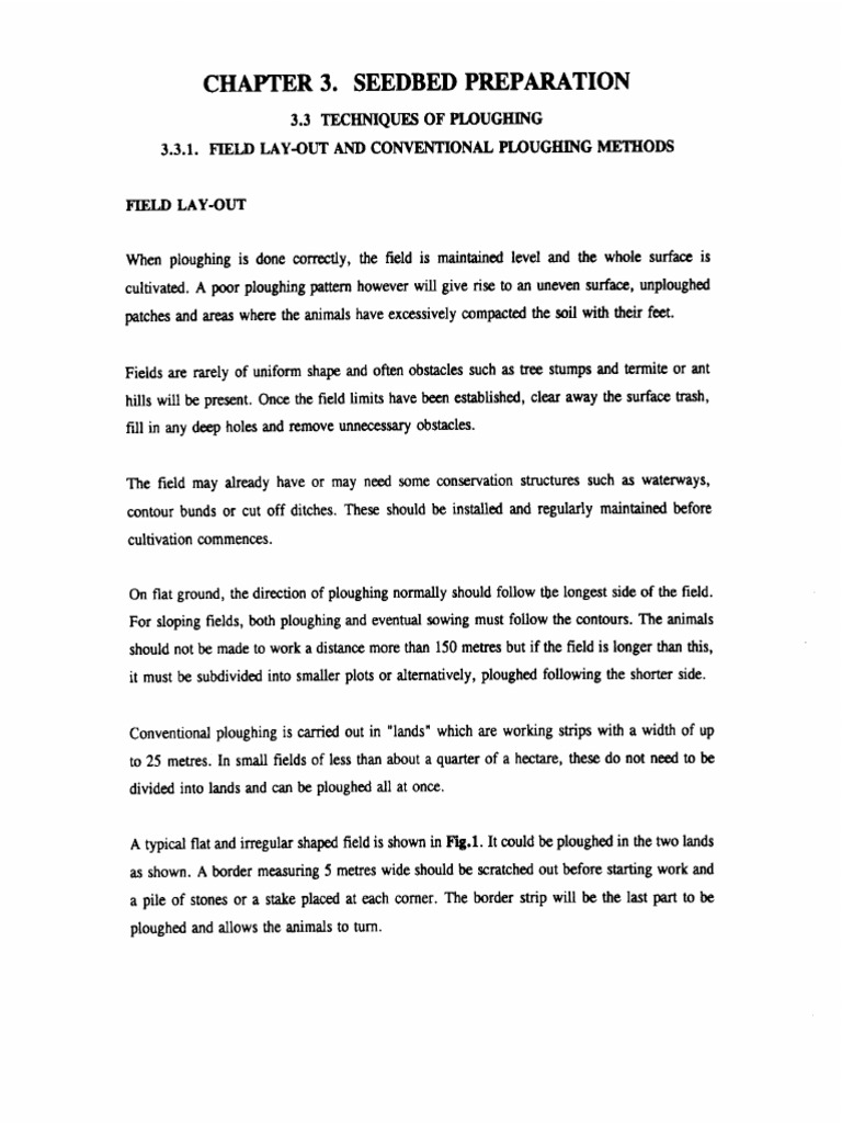 Ploughing Guide Traditional | PDF