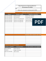 Matriz de Evaluación de Desempeño SSMA - Agosto