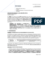 Caso 601-2021, Contra Las Bosques y Formaciones Boscosas Infundado Confirma