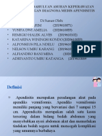 Laporan Pendahuluan Asuhan Keperawatan Pada Ny.L Dengan Diagnosa Medis Apendisitis