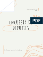 Portada Minimalista para Trabajo Escolar de Comunicación