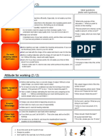 Attitude For Working (1 / 2) : Ideal Questions