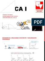 Física I: Sergio Tostado Departamento de Física Universidad Del Valle