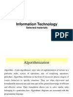 Information Technology: Selected Materials