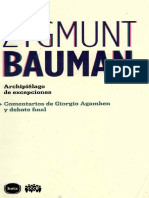 Bauman, Zygmunt - Archipiélago de Excepciones