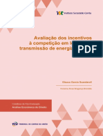 Avaliação Dos Incentivos À Competição em Leilões de Transmissão de Energia Elétrica