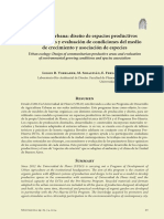 Ecología Urbana: Diseño de Espacios Productivos Comunitarios y Evaluación de Condiciones Del Medio de Crecimiento y Asociación de Especies