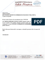 Ejemplo de Certificado de Estudio 1