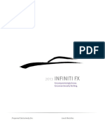 Infiniti - US FX - Factsheet - 2013