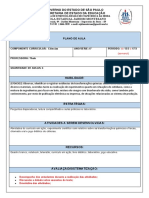 Plano de aula de Ciências para 6o ano