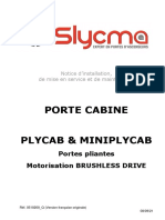 Q PC PLYCAB-MINIPLYCAB Porte Pliante - Notice Installation