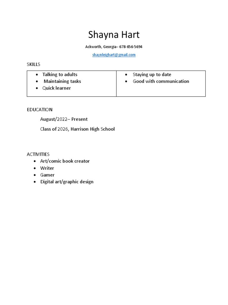 New Resume Template | PDF