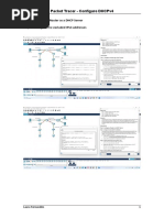 7.2.10 Packet Tracer - Configure DHCPv4