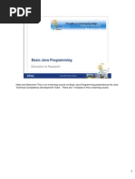 Basic Java Programming