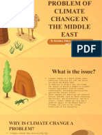 Climate Change in Middle East
