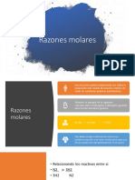 Razones Molares