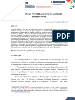 Modelo para Elaboração e Formatação de Artigos Científicos