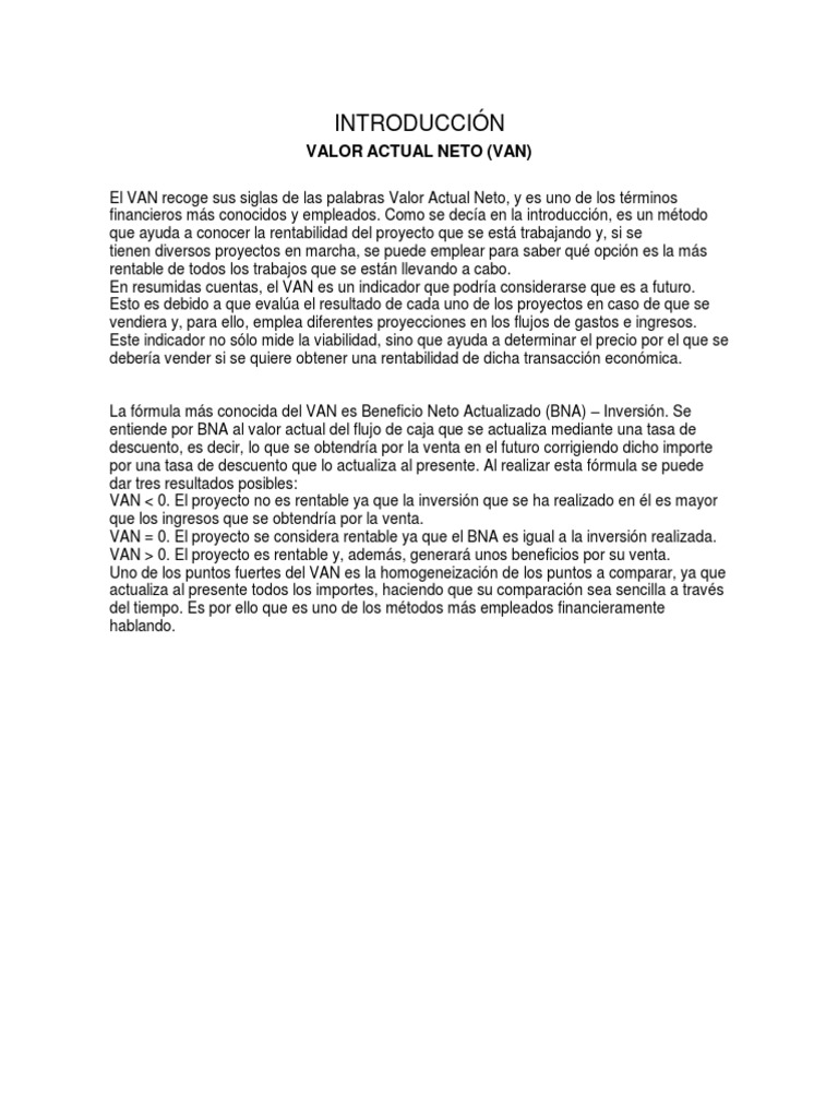 an-lisis-del-valor-actual-neto-van-para-la-evaluaci-n-de-tres