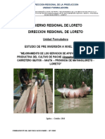 Perfildel Proyecto Paiche