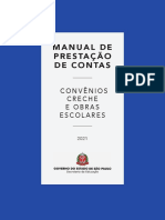 Manual de Prestação de Contas - Creche e Pac (2021)