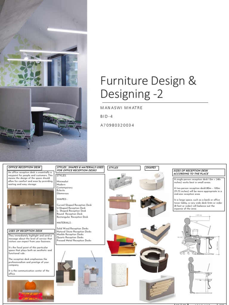 Furniture Design PDF Desk Textiles