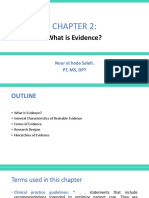 EBP ch.2 What Is Evidence