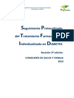 S P T F I D: Eguimiento Rotocolizado Del Ratamiento Armacológico Ndividualizado en Iabetes