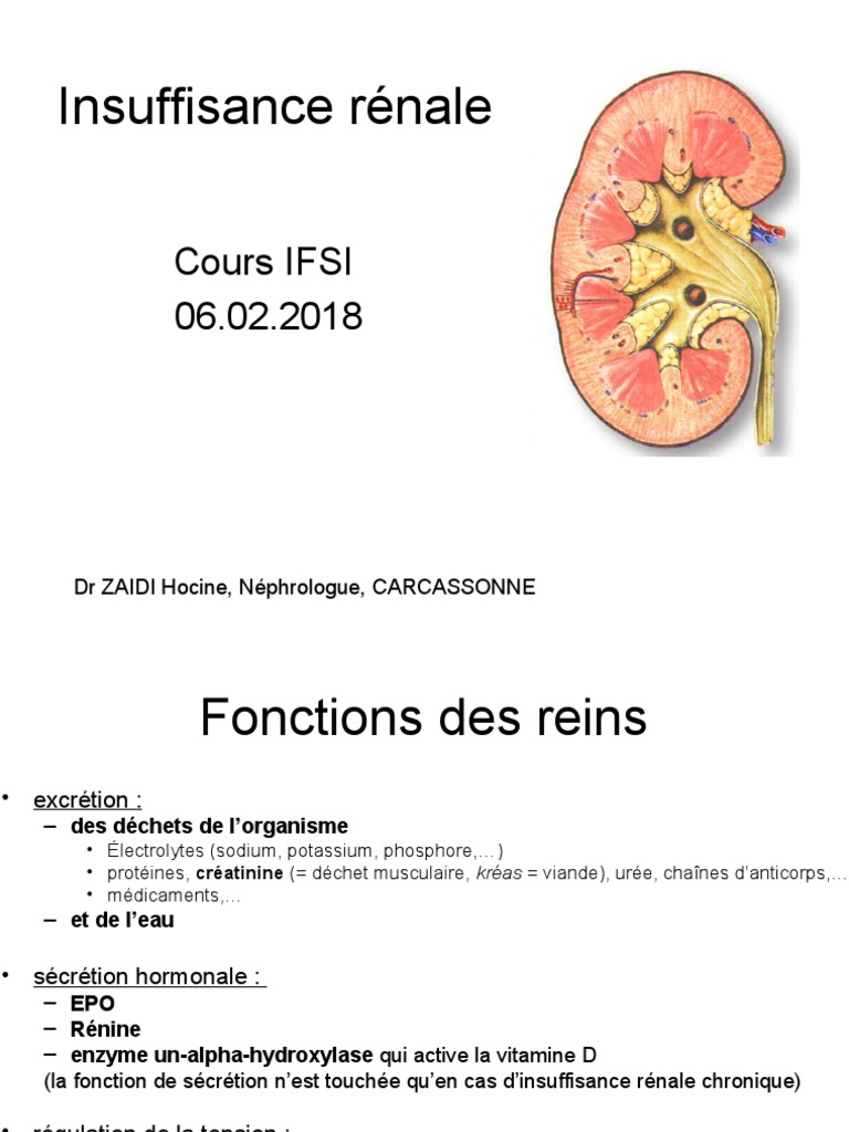Insuffisance Rénale Etp Pdf – Nephrolor Etp – GWGK