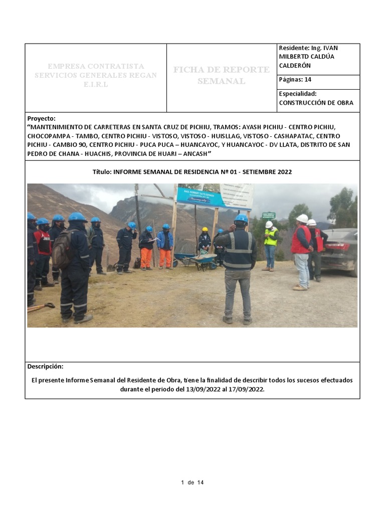 Reporte Semanal011 PDF