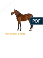 How To Draw A Horse