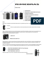 Manual Fechadura Inteligente para Porta de MADEIRA P3001