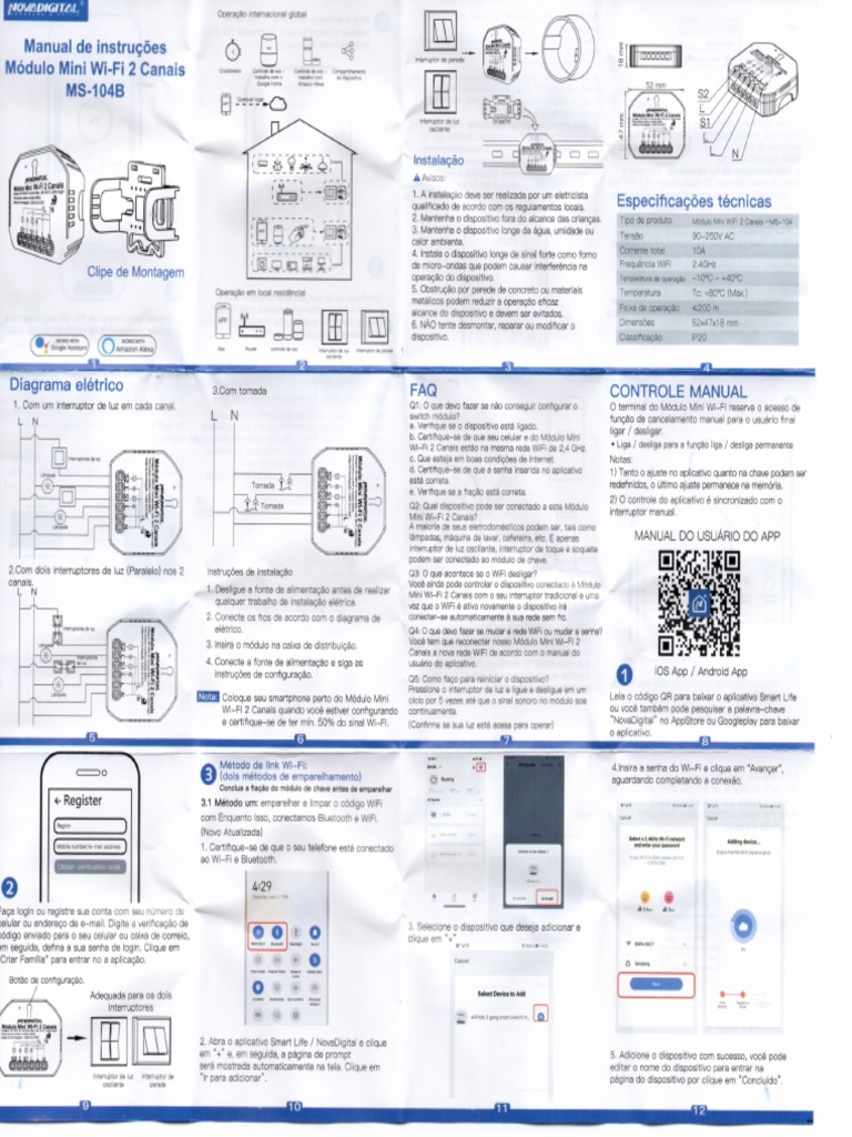 Manual Nova Digital duplo | PDF