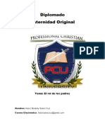 Diplomado Paternidad Original: Tema: El Rol de Los Padres