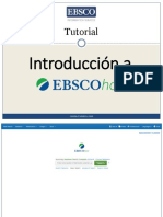 Tutorial Introduccion A EBSCOhost
