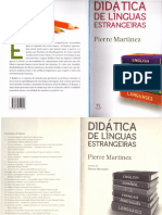 Didática de Línguas Estrangeiras - Martinez