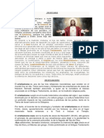 Religión Creencia: - Sus Adherentes, Llamados Cristianos, Comparten La Creencia de Que Jesús Es El