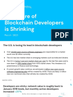 Blockchain Developer Geography Analysis 2023