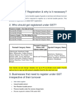 GST Registration Requirements and Process