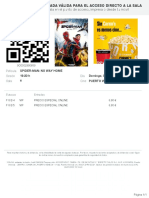 Spider-Man: No Way Home 19:20 H Domingo, 09 Enero 2022 Puerto Venecia