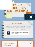 Tabla Periodica 2023 - QUIMICA