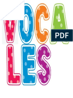 Vocales (Apoyo Educativo)