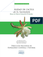 DIVERSIDAD DE CACTUS DE EL SALVADOR