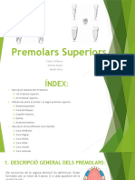 Premolars Superiors: Carlos Calderon Gemma Esquis Masiel Rsico