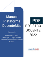 Manual Registro Docente 2022