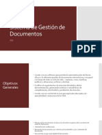 Sistema de Gestión de Documentos Proyecto Avance Flujograma
