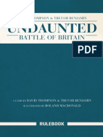 Undaunted Battle of Britain Rulebok
