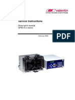 Service Instructions: Direct Print Module DPM III Xi Series