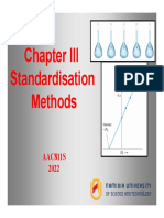 Standardisation Methods: Determining Sensitivity (kA) Using Calibration Curves