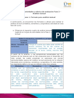 Anexo 1 - Formato para Análisis Textual