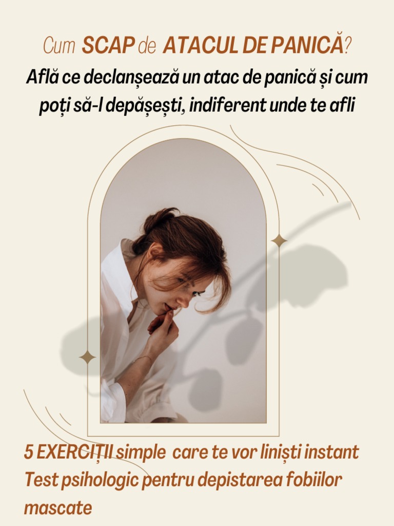 Ghid Cum Scap de Atacul de Panica | PDF